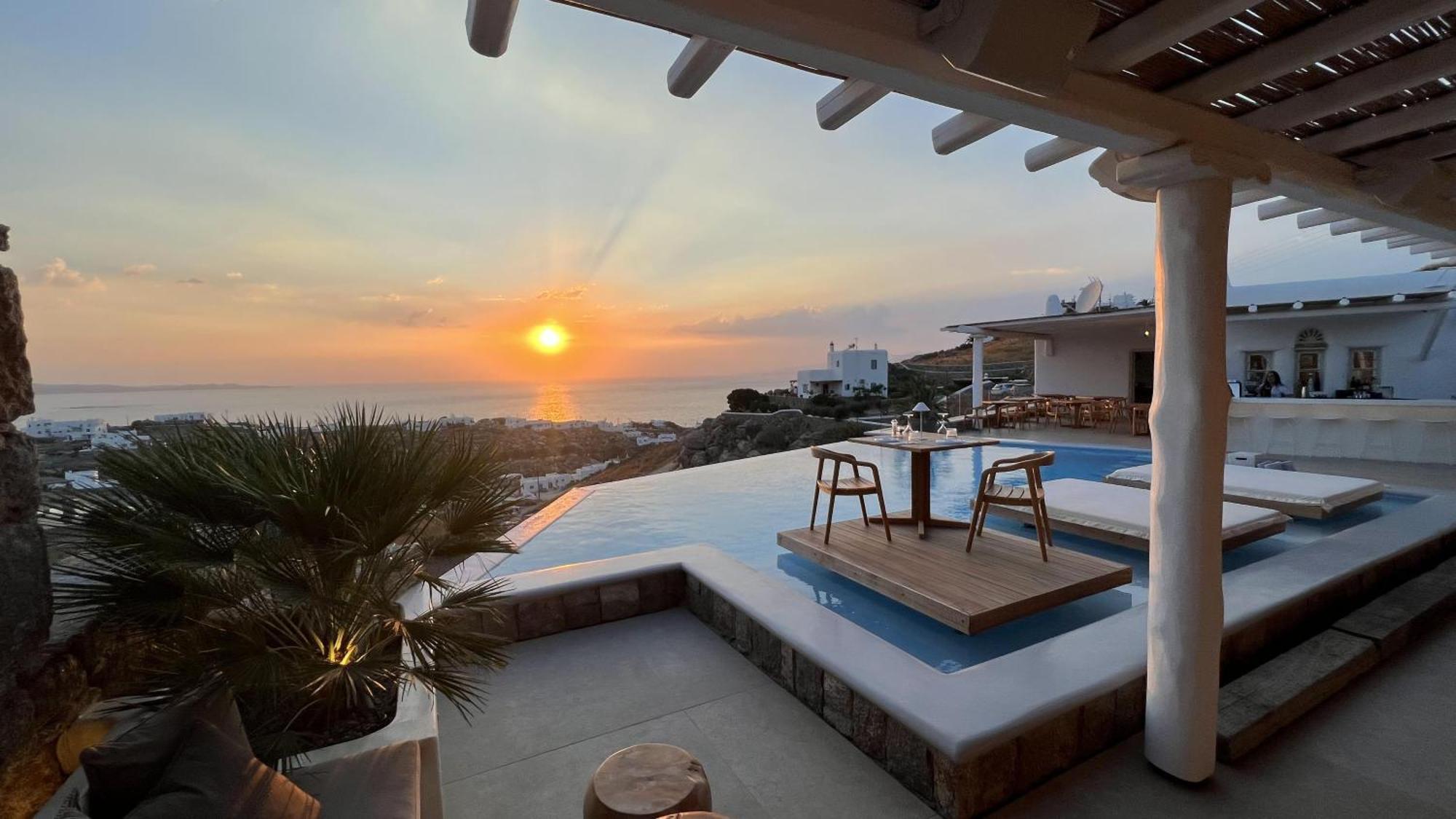 Nomia Sunset Suites Mykonos Tagoo  Kültér fotó