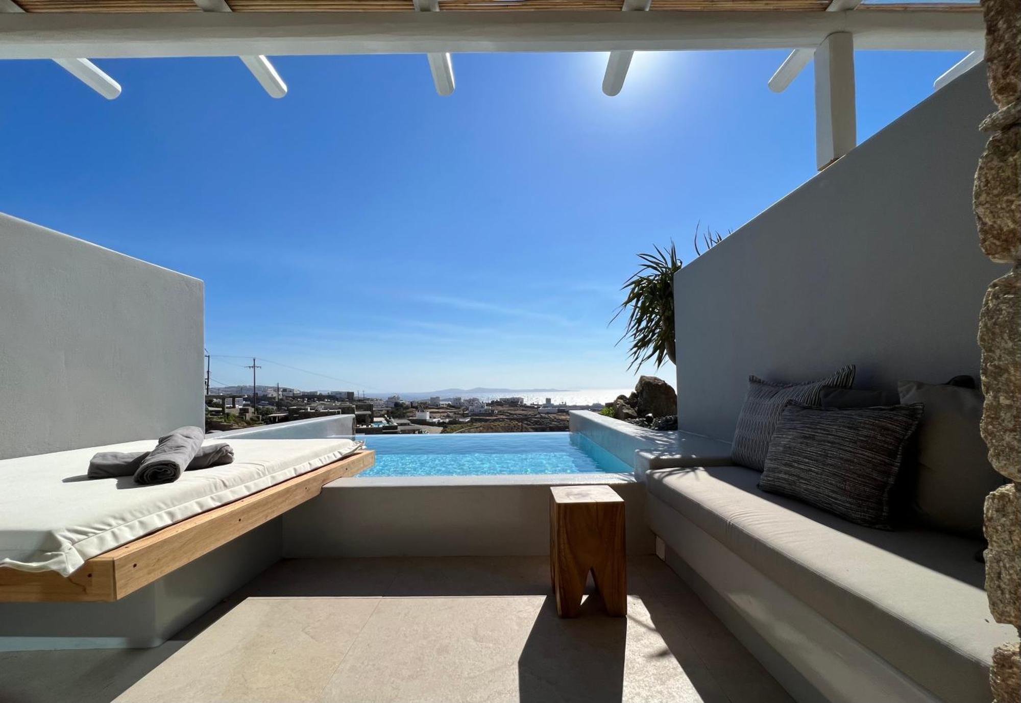 Nomia Sunset Suites Mykonos Tagoo  Kültér fotó